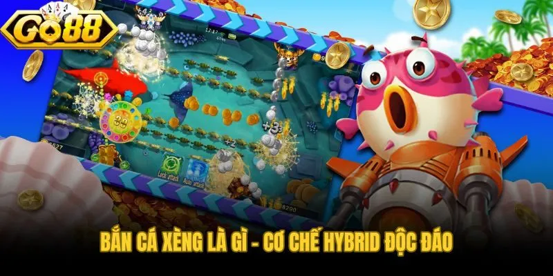 Bắn cá xèng kết hợp arcade và RNG slot trong từng phát đạn