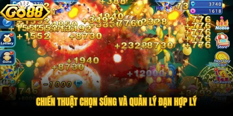 Nguyên tắc phân bổ đạn và nhắm mục tiêu sau khi tải game bắn cá