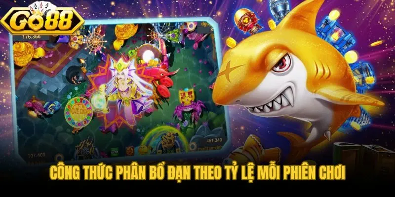 Mẹo chơi bắn cá đổi thưởng theo tỷ lệ 60-25-15 giữ vốn trọn phiên