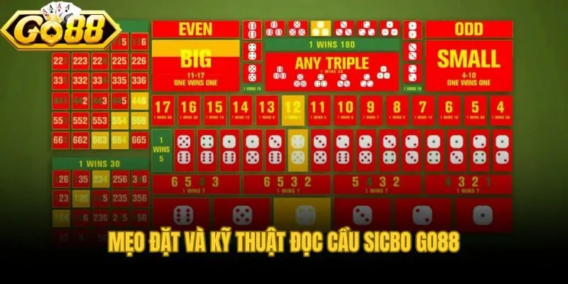 Chiến thuật phân bổ vốn và đọc cầu hiệu quả tại sicbo