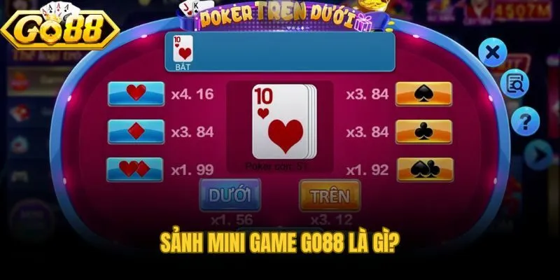 Mini game Go88 phân khu tốc độ với pop-up đa nhiệm độc lập